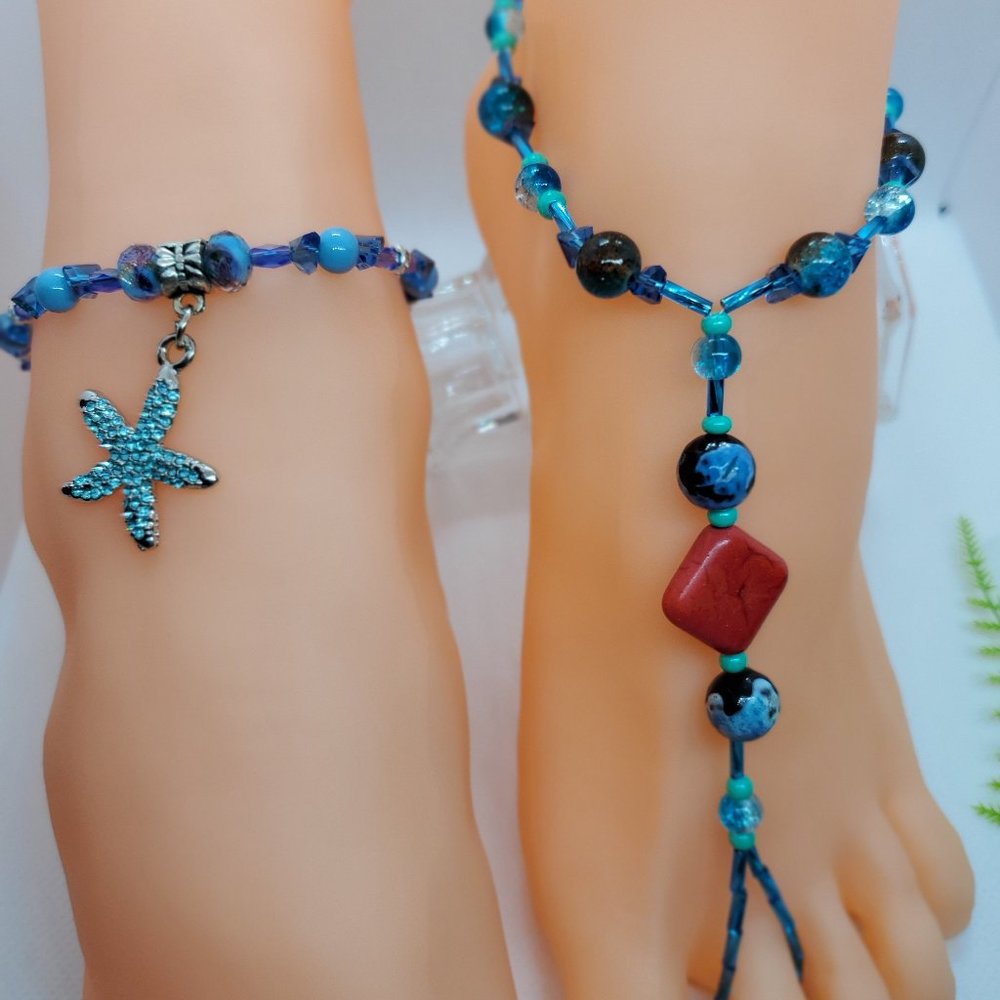 Ankle Bracelets 3 pieces